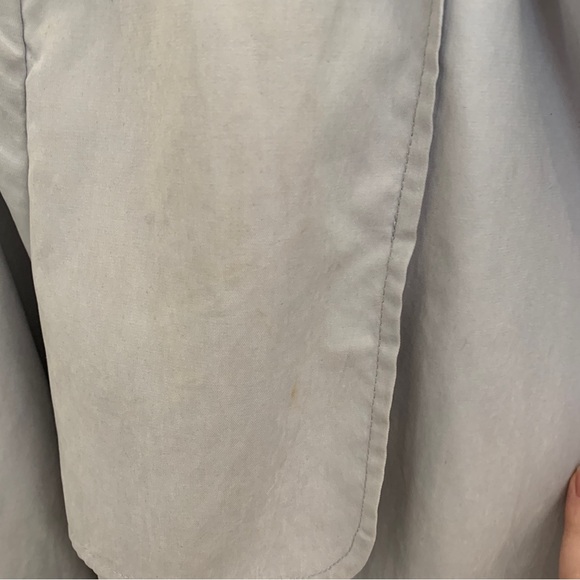 London Fog grey trench, size S - Picture 13 of 16